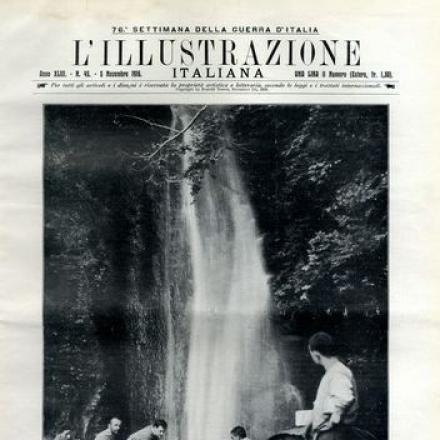 Ristoro dopo l'azione - Fonte: Illustrazione Italiana del 5 novembre 1916 