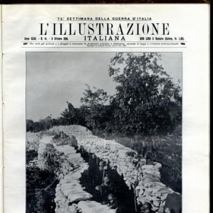 Sul Carso oltre Oppacchiasella - Fonte: Illustrazione italiana