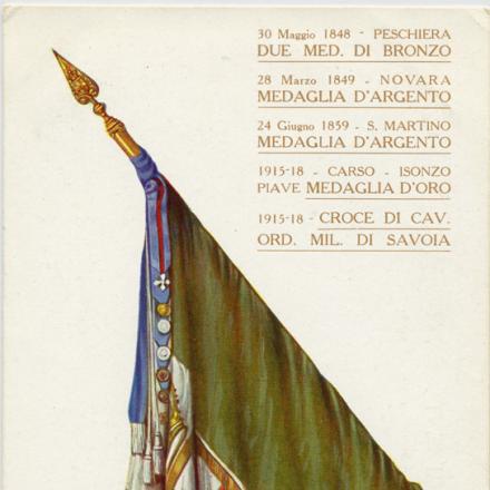 Cartolina dedicata alla Brigata Pinerolo, 13° reggimento - Fonte: © Museo Civico del Risorgimento di Bologna Cartolina dedicata alla Brigata Pinerolo, 13° reggimento - Fonte: © Museo Civico del Risorgimento di Bologna