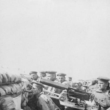 Trincee tedesche a Nieuport © IWM Q 55182