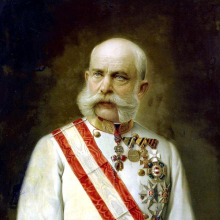 L'imperatore austro-ungarico Francesco Giuseppe