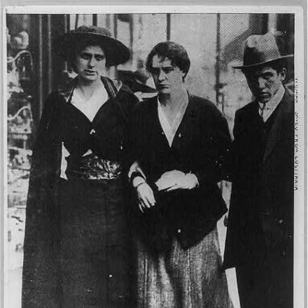 Superstiti del Lusitania. © Congress Library pnp_cph.3b24100