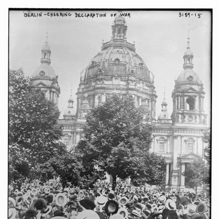 Manifestanti a Berlino