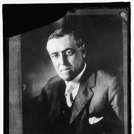 Il Presidente Woodrow Wilson. © Congress Library pnp_npcc.32835