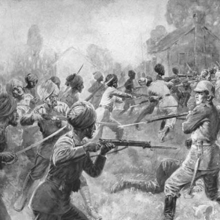 L'Esercito dell'India britannica a Neuve Chapelle