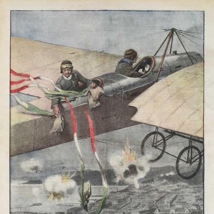 "Domenica del Corriere" del 22 agosto 1915, illustrazione di Achille Beltrame