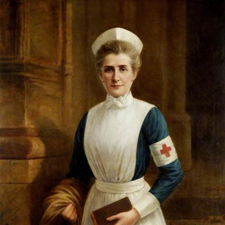 Ritratto dell'Infermiera inglese Edith Cavell