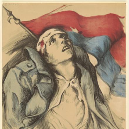 Poster "La Serbia ha bisogno del tuo aiuto". © Malvina Hoffman - Hoover Inst. Poster US 3304A