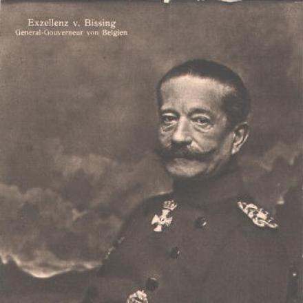 Il Governatore del Belgio Moritz von Bissing