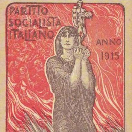 Tessera del partito Socialista Italiano dell'anno 1915