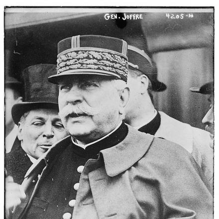Il Generale Joseph Joffre. © Congress Library pnp_ggbain.24349