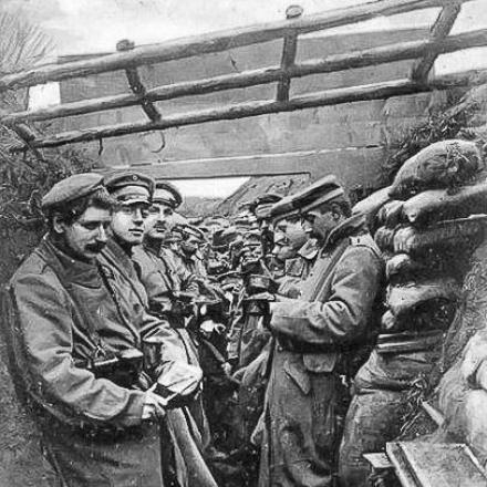 Vita di trincea - Cartolina postale austriaca