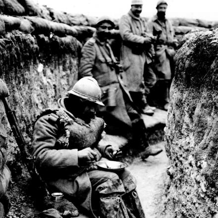 Rancio in trincea sul fronte occidentale