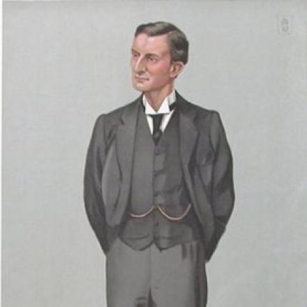 Edward Grey in un ritratto di Leslie Ward pubblicato su Vanity Fair nel 1903 - Fonte: darvillsrareprints.com