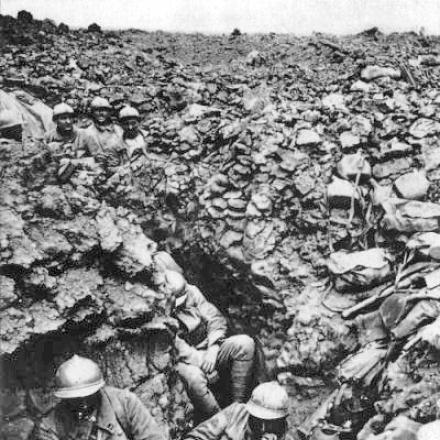 87esimo reggimento francese a Verdun - Foto di pubblico dominio