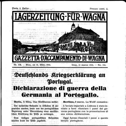 Gazzetta d’accampamento di Wagna - Libreria Nazionale Austriaca 