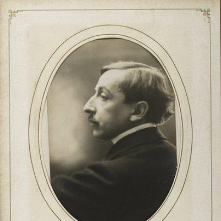 Ritratto di Maurice Barrès dall'album di famiglia. Fonte: gallica.bnf.fr