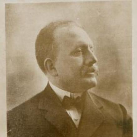 Il ministro Salvatore Barzilai - Fonte: biblioteca di Stato di Berlino