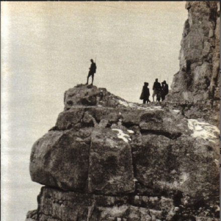 Monte Cengio, Il salto del Granatiere. Fonte:granatieridisardegna.it