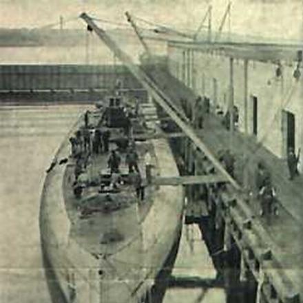 Il sottomarino cargo Deutschland - Foto: Immagine di pubblico dominio