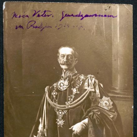 Moritz Ferdinand von Bissing. Fonte: Berlin State Library 