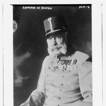 L'Imperatore Francesco Giuseppe I. © Congress Library pnp_ggbain.17136