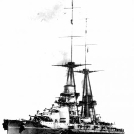 La corazzata Leonardo da Vinci - Fonte: immagine di pubblico dominio