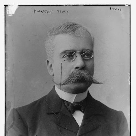 Il primo Ministro Alexander Zaimis - Fonte: Library of Congress, Digital ID ggbain.18925