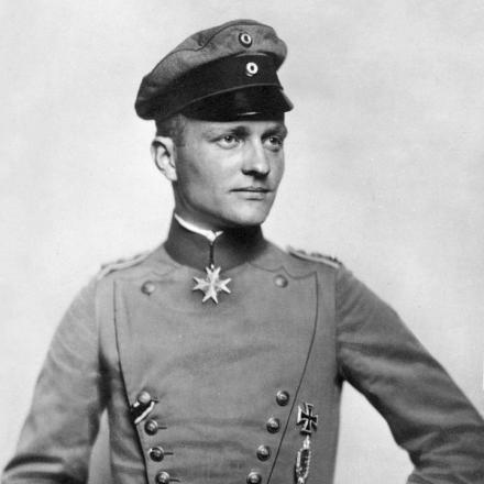 Il "Barone rosso" Manfred von Richthofen - Foto: Immagine di pubblico dominio