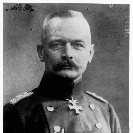 Il generale Erich von Falkenhayn - Fonte: Biblioteca nazionale di Francia
