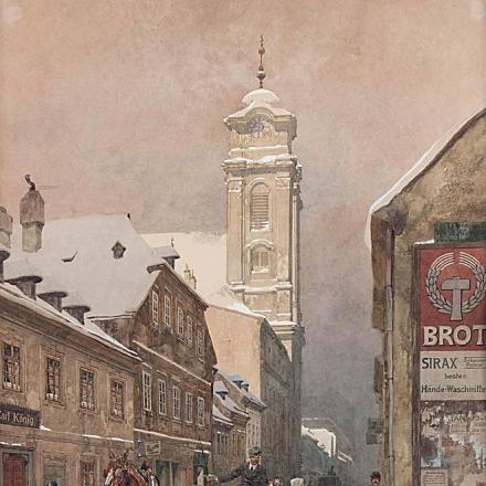 Vienna nell'inverno 1917 - Fonte: di F. Kopallik, immagine di pubblico dominio Vienna nell'inverno 1917 - Fonte: di F. Kopallik, immagine di pubblico dominio