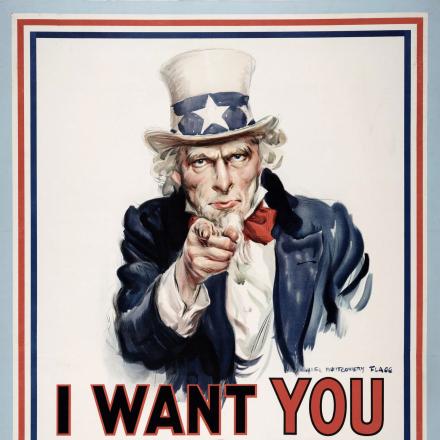Manifesto reclutamento USA