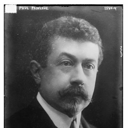 Il Ministro francese della guerra Paul Painlevé. © Congress Library pnp_ggbain.19822