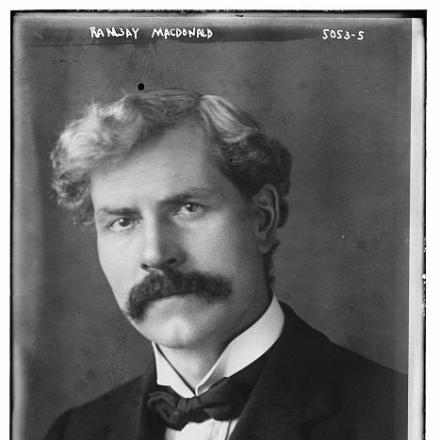 Il deputato laburista Ramsay MacDonald. © Congress Library pnp_ggbain.29588