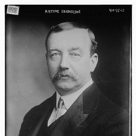 Il leader laburista Arthur Henderson. © Congress Library pnp_ggbain.23524