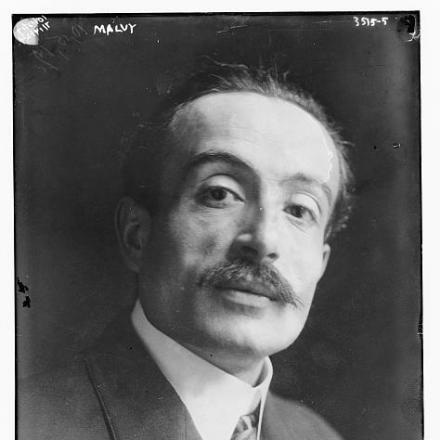 Il Ministro francese dell'interno Louis Malvy. © Congress Library pnp_ggbain.19306