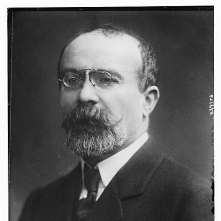 Il neo Ministro degli Esteri francese Louis Barthou. © Congress Library pnp_ggbain.37067
