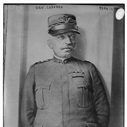 Il generale Luigi Cadorna. © Congress Library pnp_ggbain.25664