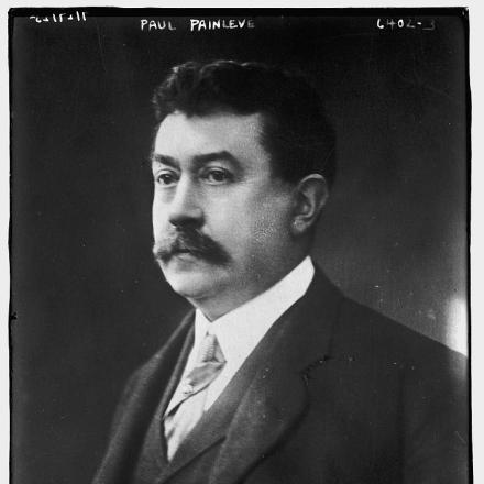 Il Primo ministro francese Paul Painlevè © Congress Library pnp_ggbain.38382