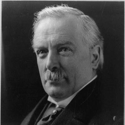 Il Premier inglese Lloyd George © Congress Library pnp_cph.3a10674