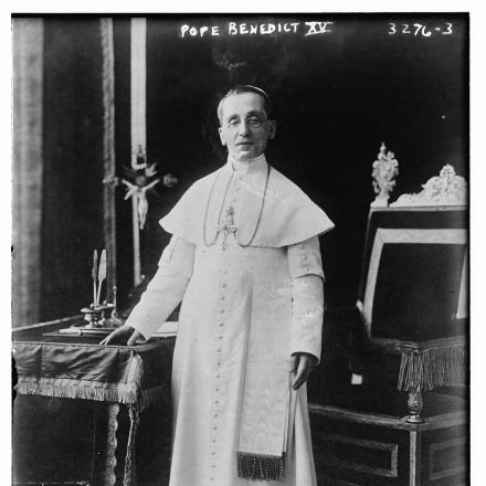 Papa Benedetto XV © Congress Library pnp_ggbain.17667