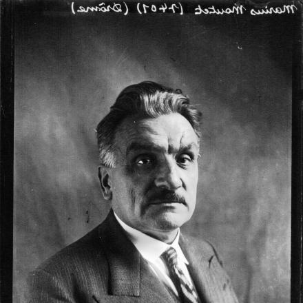 Il deputato francese Marius Moutet © BNF Gallica - Agence Mondial ark_12148_btv1b9034833h