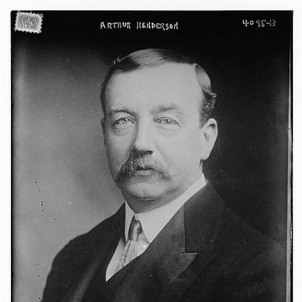 Il leader del Partito Laburista Arthur Henderson © Congress Library pnp_ggbain.23524
