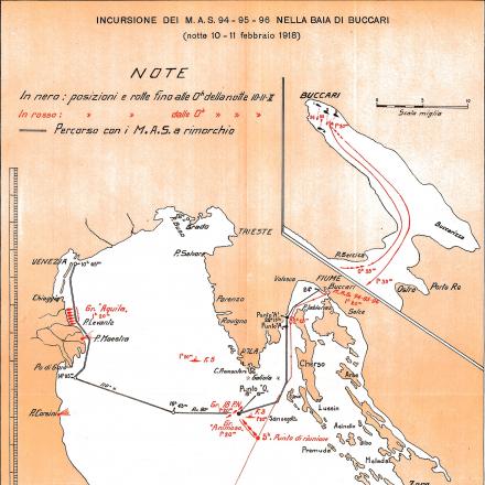 Incursione dei M.A.S. 94 - 95 - 96 nella baia di Buccari© ItalianNavy_twitter.com_status/1359557988336480264/photo/4