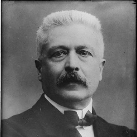 Il Presidente del Consiglio Vittorio Emanuele  Orlando © Congress Library pnp ggbain18022