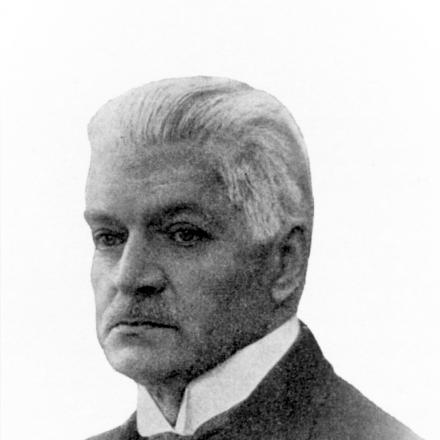 Il senatore finlandese Edvard Hjelt, firmatario per la Finlandia del trattato di pace con la Germania. © wikipedia. Author unknown public domain 
