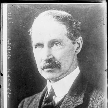 Il Cancelliere dello Scacchiere  Andrew Bonar Law. © BNF Gallica - Agence Rol ark_12148_btv1b53051848c