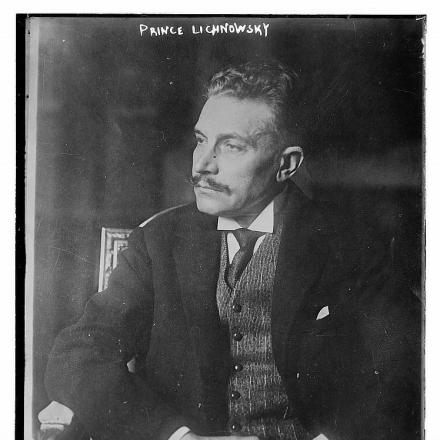 Il Principe Karl Max von Lichnowsky, Ambasciatore tedesco a Londra.  © Congress Library pnp_ggbain.07512