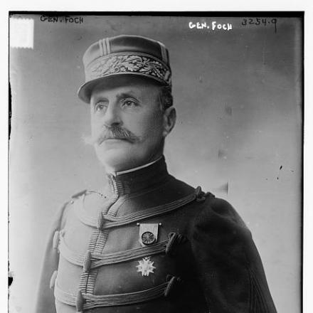 Il Generale Ferdinand Foch, nominato comandante in capo delle truppe Alleate in Francia. © Congress Library pnp/ggbain.17451