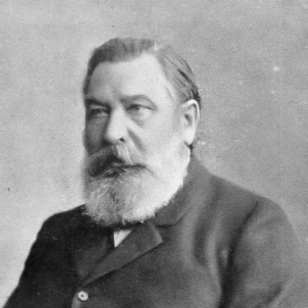 Lo storico e politico tedesco Heinrich von Treitschke © wikipedia.de - Author unknown public domain 